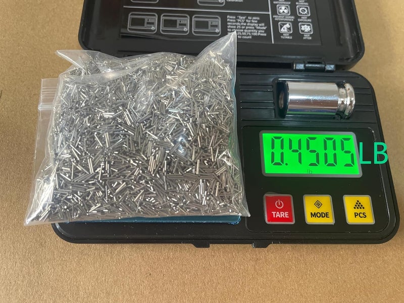 PTKTLAM 200g Finishing Pins for Polishing Machine，304 Stainless Steel 0.5 * 5mm,Jewelry Tumbler Polisher Pin Suitable for Gold and Silver Jewelry（0.5 * 5mm） - Image 3